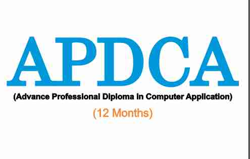 Advanced Professional Diploma in Computer Applications (APDCA)